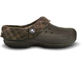 crocs flannel sandals.